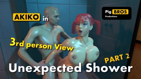 Thumbnail video 'Akiko - Unexpected Shower - PART 2 - 3rd person view'