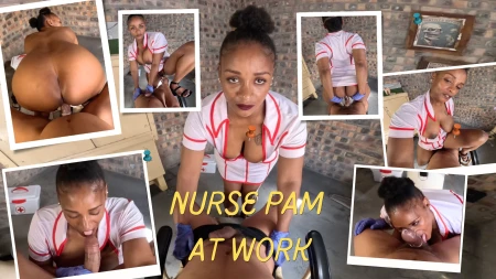 Thumbnail video 'Nurse Pam at hard at work'