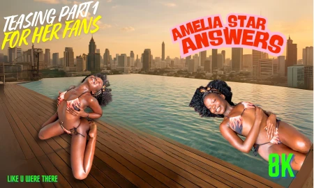 Thumbnail video 'Black ASS Amelia STAR - TEASING (Black ASS AFRICAN in THAILAND)'