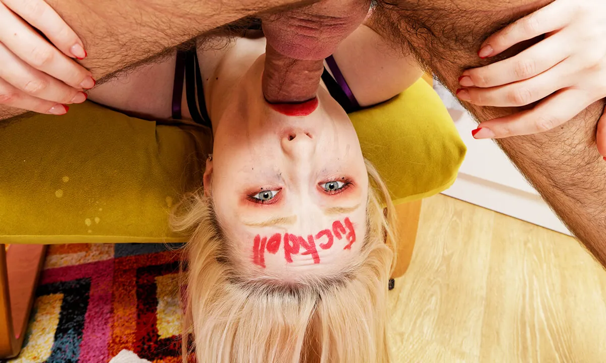 Real Fuck Doll Gets Big Dick Face Fucked