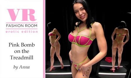 Thumbnail video 'Pink Bomb On The Treadmill (With Slowmo)'