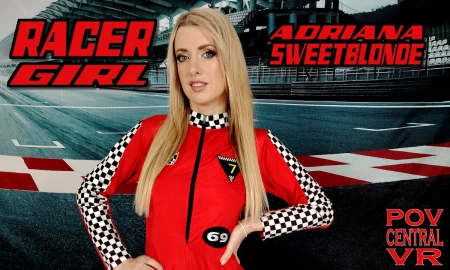 Thumbnail video 'Adriana Sweet Blonde: Racer Girl'