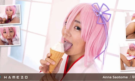 Thumbnail video 'Vanila Ice Cream And Sperm Creampie For Anna Saotome'