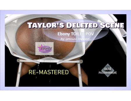 Thumbnail video 'Taylor's Deleted Scene - Ebony Toilet POV [Remastered] [Passthrough]'