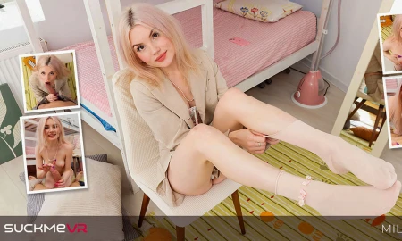 Thumbnail video 'Perfect Blonde Doll Milka Way And Her Heavenly Sex Skills'