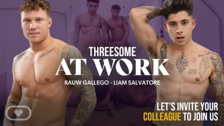 Thumbnail video 'Threesome at Work'