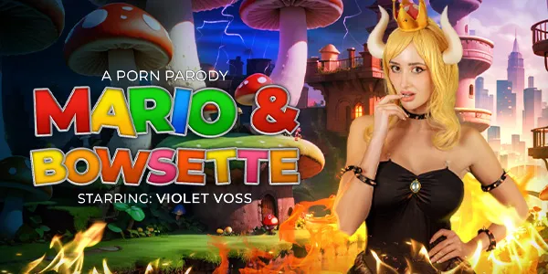 Mario &amp; Bowsette (A Porn Parody)