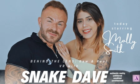 Thumbnail video 'Behind The Lens: Raw & Real VR With Snake Dave And Molly Smith'