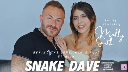 Thumbnail video 'BEHIND THE LENS: Raw & Real VR with Snake Dave and Molly Smith'