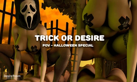 Thumbnail video 'Trick or Desire - Halloween Special Cowgirl POV'