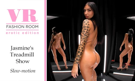 Thumbnail video 'Slowmo Of Jasmine's Treadmill Show'