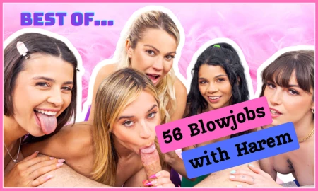 Thumbnail video '56 Blowjobs From A Horny Harem'