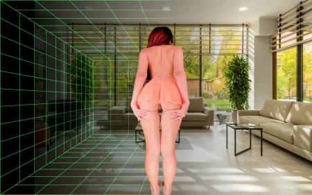 Thumbnail video 'Je soulève ma petite robe coquine dans ta chambre'