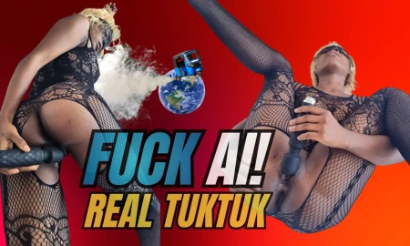 Thumbnail video 'TukTuk Africa Ebony Street Slut Gets Railed Hard POV (not AI slop)'