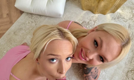 Thumbnail video 'Vera Jarw And Greta Foss Offer Their Juicy Tits As Dessert!'