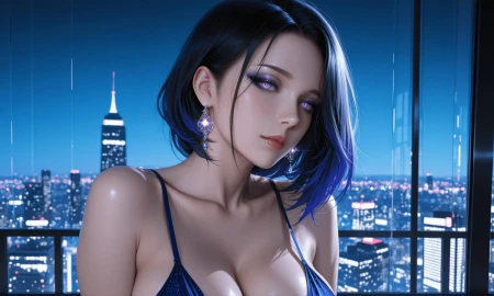 Thumbnail video 'Midnight Desire in the City Sky'