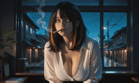 Thumbnail video 'Neon Rain And Late Night Thoughts'