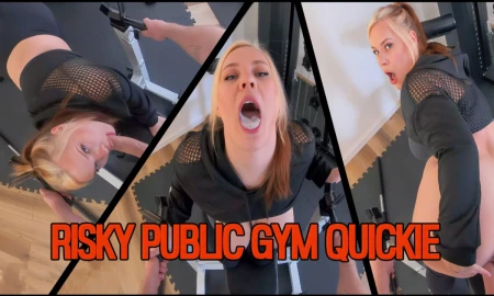 Thumbnail video 'Risky Public Gym Quickie'