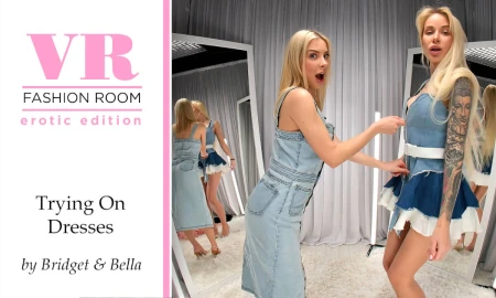 Thumbnail video 'Trying on Dresses by Bridget & Bella'