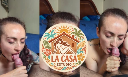 Thumbnail video 'Blowjob And Cum In Mouth - Amateur Pov'