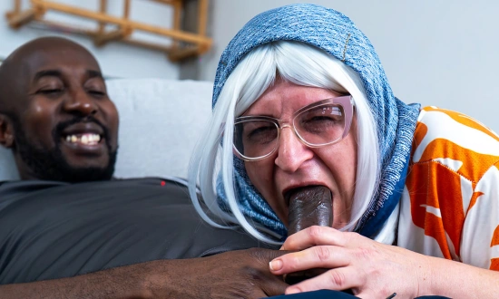 Thumbnail video 'Granny Gets All Holes Stretched By A Big Black Dick'