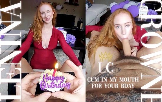 Thumbnail video 'Cum in My Mouth for Your Bday'