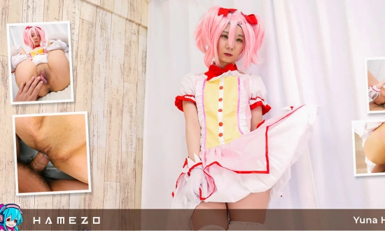 Thumbnail video 'Skinny Small Boobed Yuna Haru Gets Her Meaty Pussy Gaped And Creamed'
