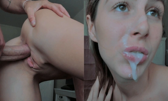 Thumbnail video 'Passionate Fuck In Doggy That Ends with an Oral Creampie'