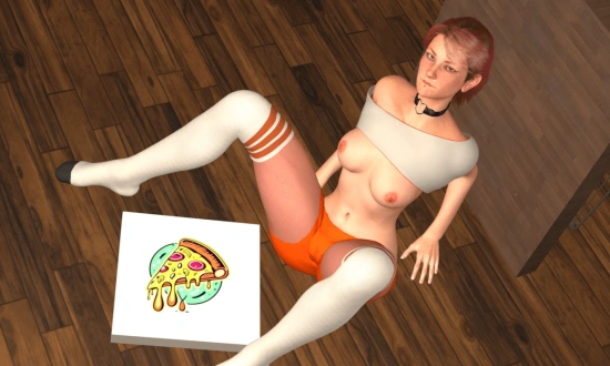 Thumbnail video 'Pizza Delivery Girl - CGI VR'
