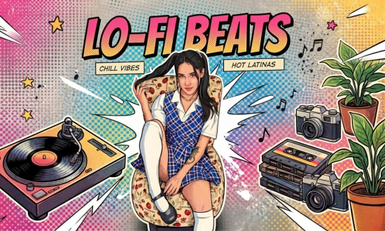 Thumbnail video 'Lo-Fi Beats - Hot Latinas (VR Porn Music Mix by Fap Vr)'