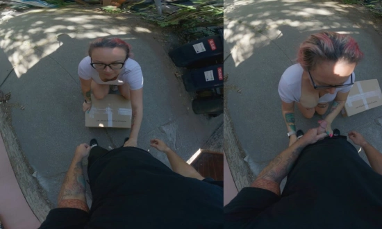 Thumbnail video 'The Delivery Guy Just Showed Up… With A Package. Not The Only Thing He Delivered, Though. 😏📦'