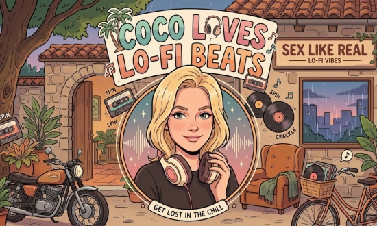 Thumbnail video 'Lo-Fi Beats - Coco Loves Lo-Fi Beats (VR Porn Music Mix by Fap Vr)'