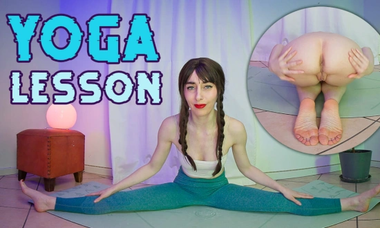 Thumbnail video 'A Private Yoga Stretch For My Tight Pussy'
