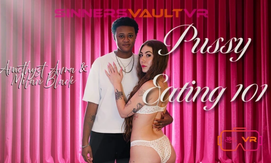 Thumbnail video 'Amethyst Aura and Milan Black - Pussy Eating 101'