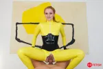 Redhead in Latex is Served – Image 3
