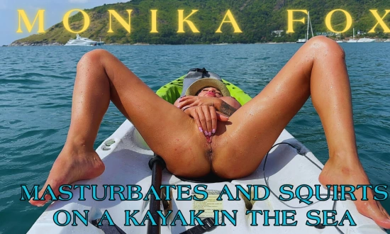 Thumbnail video 'Naughty Monika Fox Masturbates And Squirts On A Kayak In The Sea'