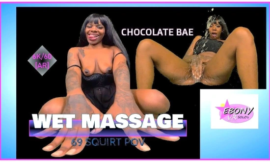 Thumbnail video 'Wet Massage Ebony Squirting Pov 69 & Reverse Cowgirl [Passthrough]'