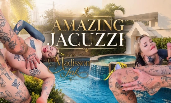 Thumbnail video 'Busty Australian Maddison Ink Gives Me Sloppy Jacuzzi Blowjob Before I Pound Her From Behind Raw'