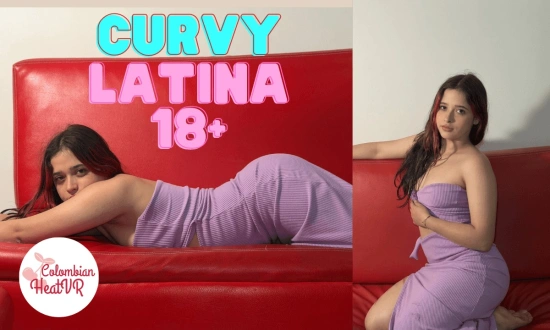 Thumbnail video 'Horny Latina Ep5: Petite Face, Curvy Body In Purple Lingerie'