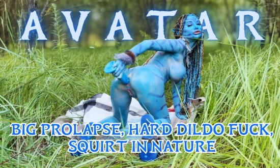 Thumbnail video 'Extraterrestrial Being Monika Fox Big Prolapse, Hard Dildo Anal And Pussy Fuck, Squirt In Nature!'
