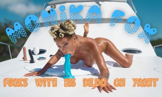 Thumbnail video 'Monika Fox Fucks Herself With A Big Dildo On A Yacht!'