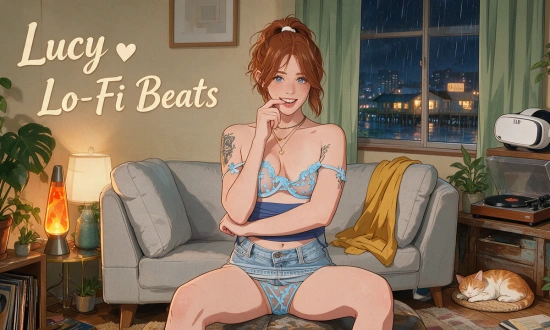 Thumbnail video 'Lucy Foxx Loves Lo-Fi Beats (Vr Porn Music Mix By Fap Vr)'