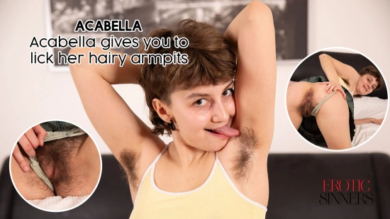 Thumbnail video 'Acabella t'invite à lécher ses aisselles bien garnies'