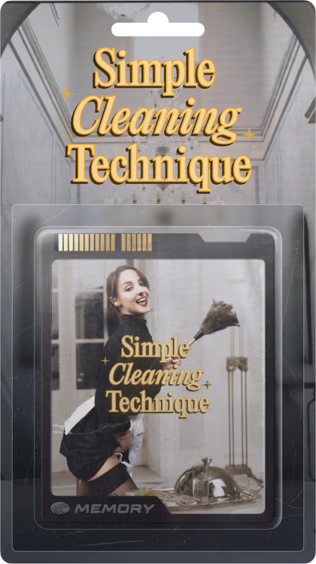 Simple Cleaning Technique