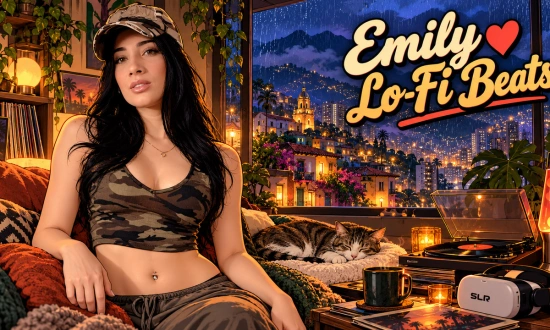Thumbnail video 'Emily Pink Loves Lo-Fi Beats (Vr Porn Music Mix By Fap Vr)'