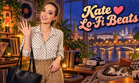 Thumbnail video 'Kate Quinn Loves Lo-fi Beats (VR Porn Music Mix By Fap VR)'