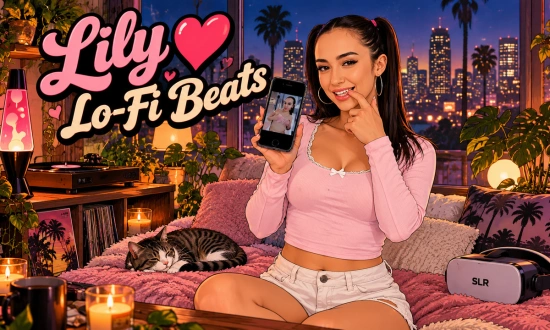 Thumbnail video 'Lily Jordan Loves Lo-fi Beats (VR Porn Music Mix By Fap VR)'