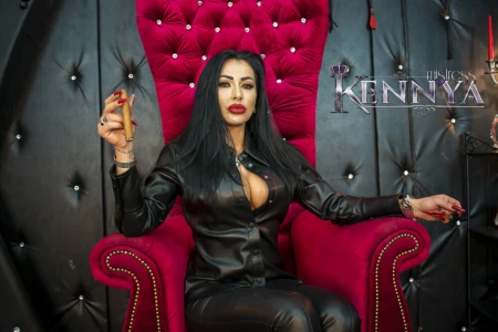 Thumbnail video 'Mistress Kennya - SPH Verbal Humiliation Power Exchange Cigar Smoking Cuckolding'