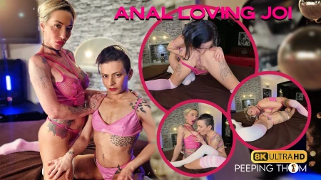Thumbnail video 'Nasty Lesbian Anal Sluts JOI For The Coach'