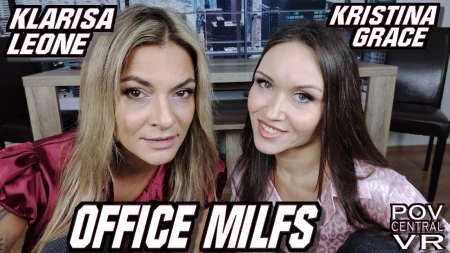 Thumbnail video 'Klarisa Leone and Kristina Grace: Office MILFs'
